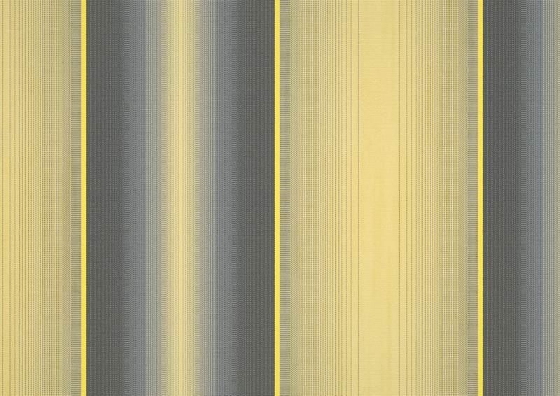 Markisentuch: grey/lemon (Dessin-Nr.: A | 4-208), Kollektion: hi hello!, Ansicht: Durchlicht