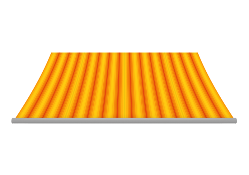 Markisentuch: yellow/orange (Dessin-Nr.: P | 8-101), Kollektion: modern basics blue®