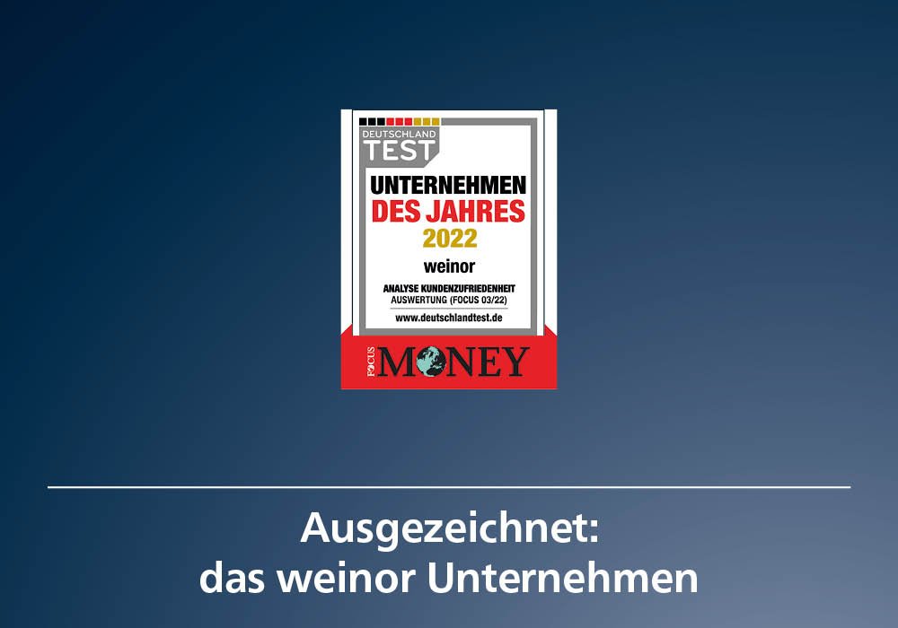 Ausgezeichnet: das weinor Unternehmen Ausgezeichnet: das weinor Unternehmen