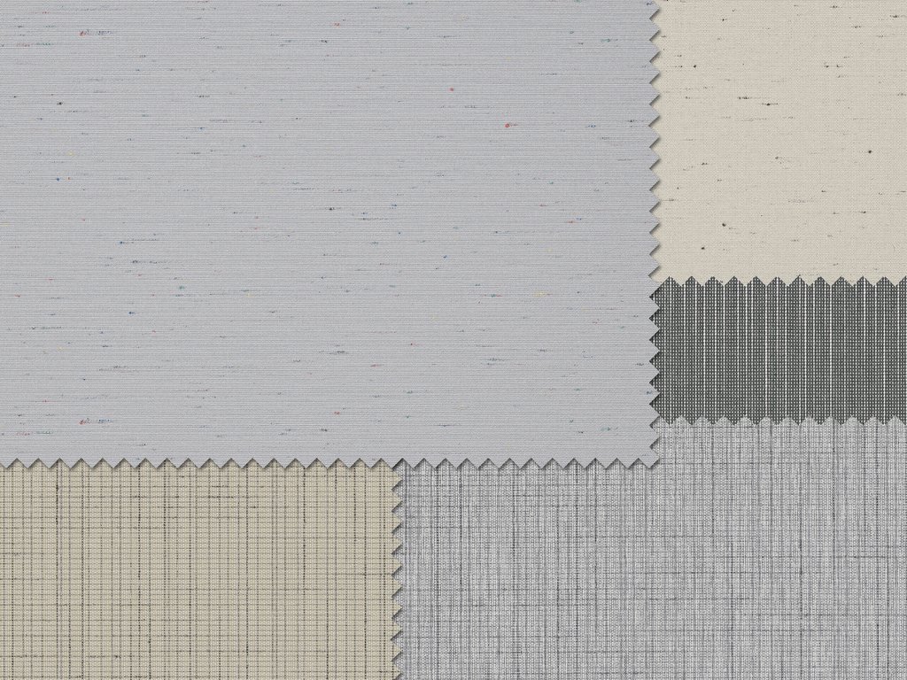 Texturen in Grau- und Beigetönen mit unterschiedlichen Streifen- und Rautenmusterungen. Texturen in Grau- und Beigetönen mit unterschiedlichen Streifen- und Rautenmusterungen.