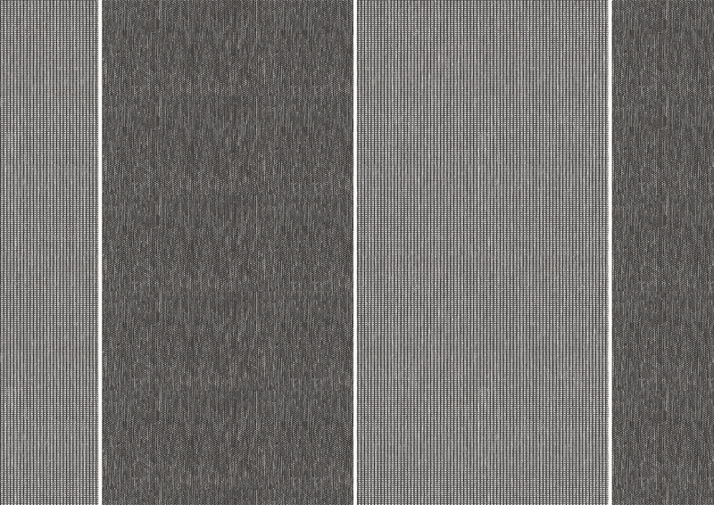 Markisentuch: pepper/white 30 (Dessin-Nr.: P | 8-001), Kollektion: modern basics blue®, Ansicht: Durchlicht