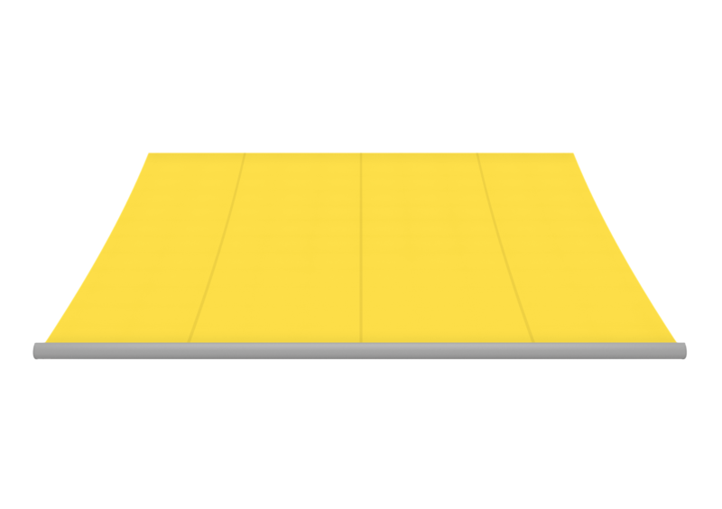 Markisentuch: lemon (Dessin-Nr.: P | 8-307), Kollektion: modern basics blue®
