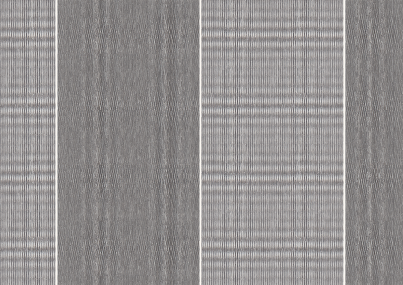 Markisentuch: pepper/white 30 (Dessin-Nr.: P | 8-001), Kollektion: modern basics blue®, Ansicht: Auflicht