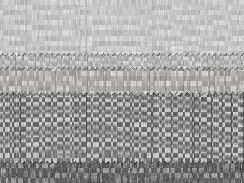 Strukturierte Textilfläche in Grautönen mit wellenförmigen und geraden Linien. Strukturierte Textilfläche in Grautönen mit wellenförmigen und geraden Linien.