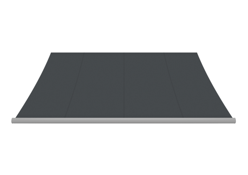 Markisentuch: asphalt (Dessin-Nr.: A | 3-597), Kollektion: evermore Markisentuch: asphalt (Dessin-Nr.: A | 3-597), Kollektion: evermore